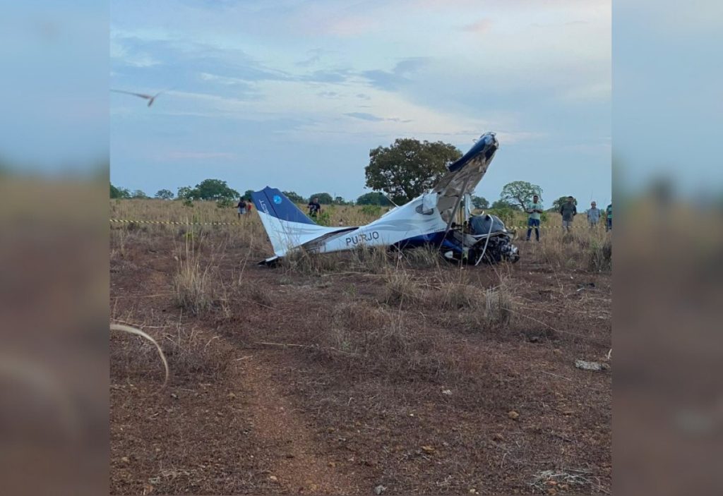 Investigação da Força Aérea vai apurar queda de avião com duas mortes no Tocantins