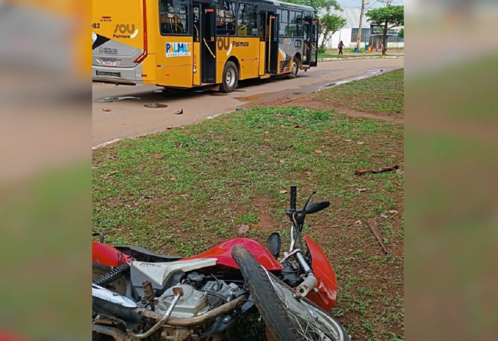 Motociclista morto em acidente com ônibus coletivo de Palmas era filho único e estava a caminho do trabalho