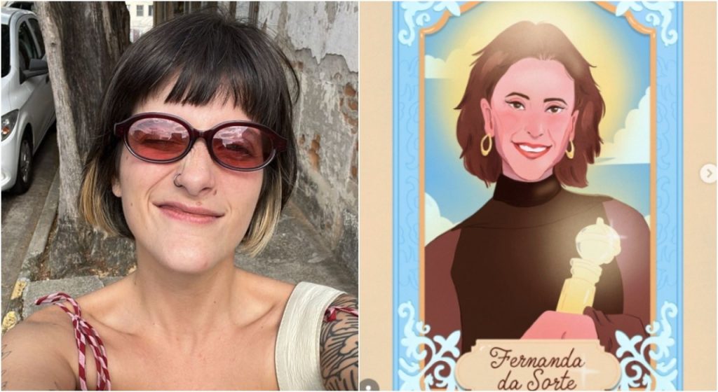Designer da arte ‘Fernanda da sorte’ entregue a elenco de ‘O Agente Secreto’ comemora prêmio no Globo de Ouro: ‘Cultura brasileira é gigante’