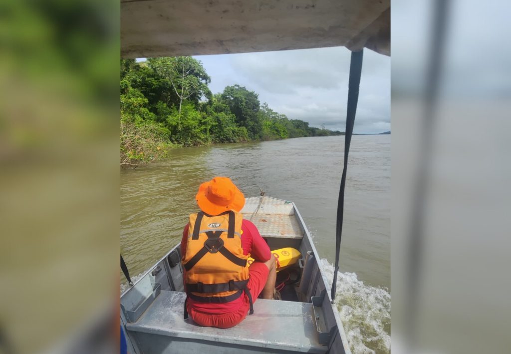 Criança de 4 anos segue desaparecida; buscas chegam ao quarto dia no Rio Tocantins